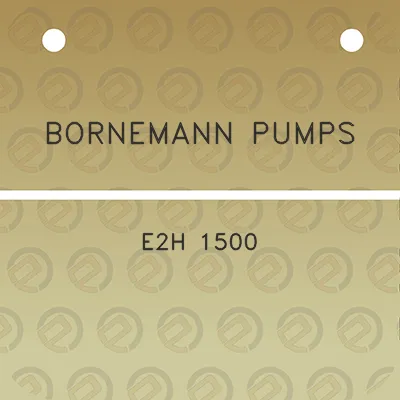 bornemann-pumps-e2h-1500