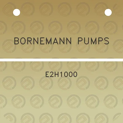 bornemann-pumps-e2h1000