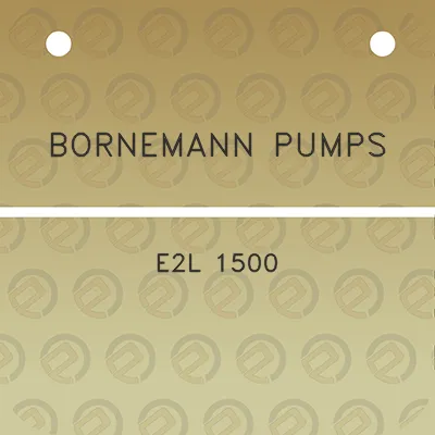 bornemann-pumps-e2l-1500