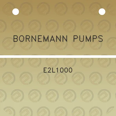 bornemann-pumps-e2l1000