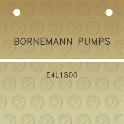 bornemann-pumps-e4l1500