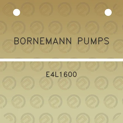 bornemann-pumps-e4l1600