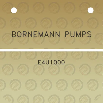 bornemann-pumps-e4u1000