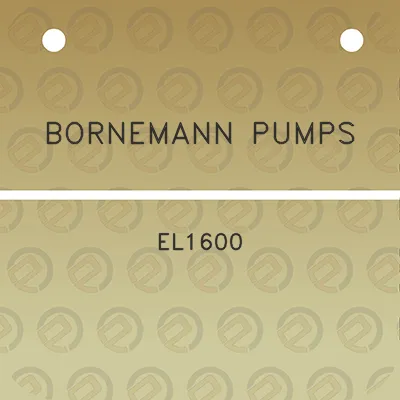 bornemann-pumps-el1600