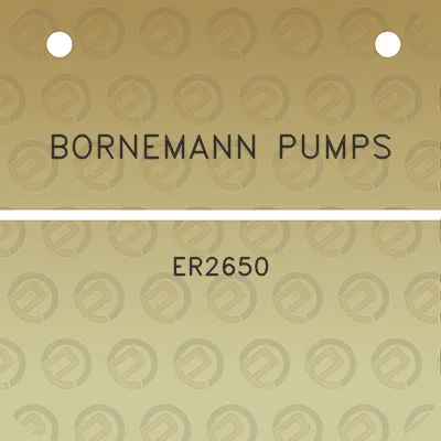 bornemann-pumps-er2650