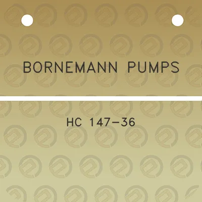 bornemann-pumps-hc-147-36