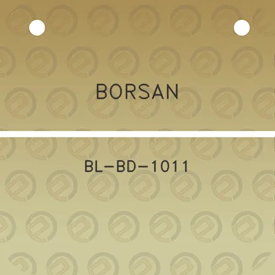 borsan-bl-bd-1011