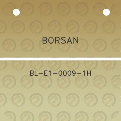 borsan-bl-e1-0009-1h