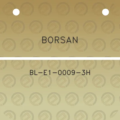 borsan-bl-e1-0009-3h