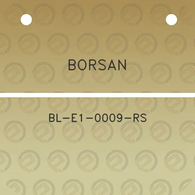 borsan-bl-e1-0009-rs