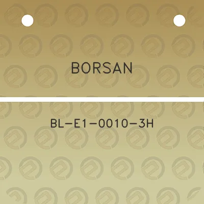 borsan-bl-e1-0010-3h