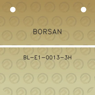 borsan-bl-e1-0013-3h