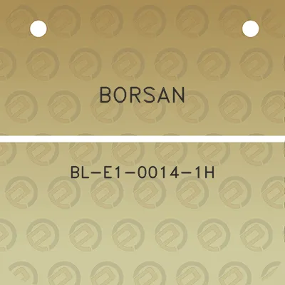 borsan-bl-e1-0014-1h