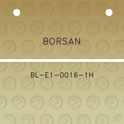 borsan-bl-e1-0016-1h