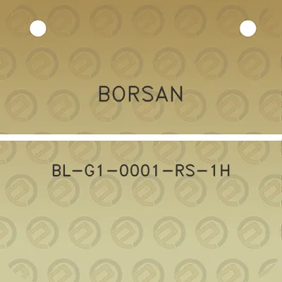 borsan-bl-g1-0001-rs-1h