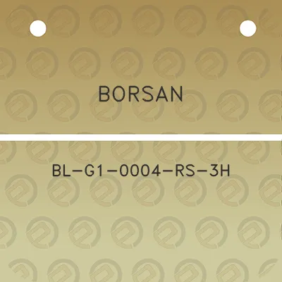 borsan-bl-g1-0004-rs-3h