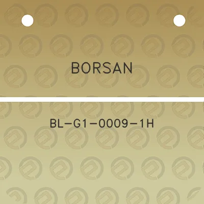 borsan-bl-g1-0009-1h