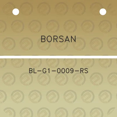 borsan-bl-g1-0009-rs