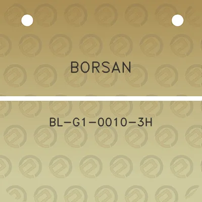 borsan-bl-g1-0010-3h