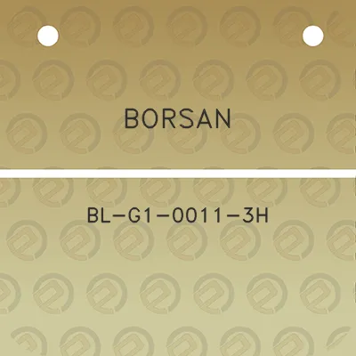 borsan-bl-g1-0011-3h