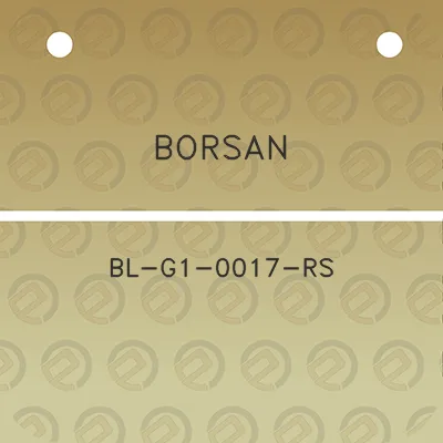 borsan-bl-g1-0017-rs