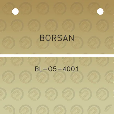 borsan-bl-o5-4001