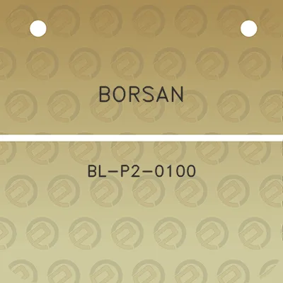 borsan-bl-p2-0100