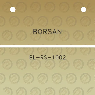 borsan-bl-rs-1002