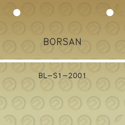 borsan-bl-s1-2001