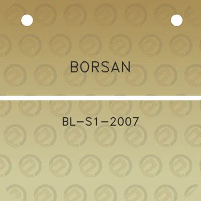 borsan-bl-s1-2007