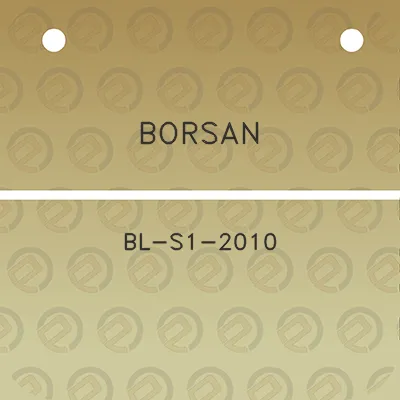 borsan-bl-s1-2010