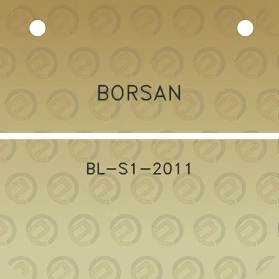 borsan-bl-s1-2011