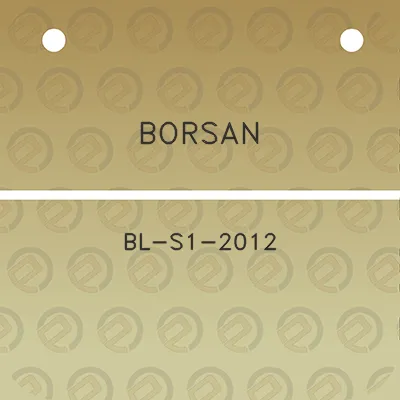 borsan-bl-s1-2012