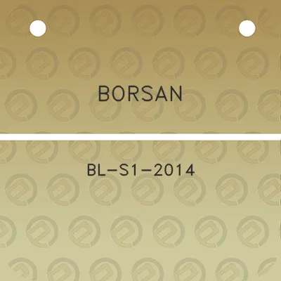 borsan-bl-s1-2014