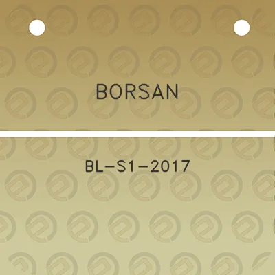 borsan-bl-s1-2017