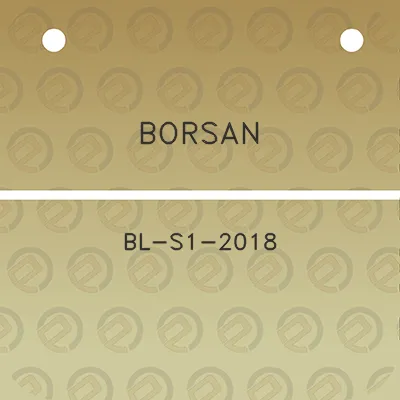 borsan-bl-s1-2018