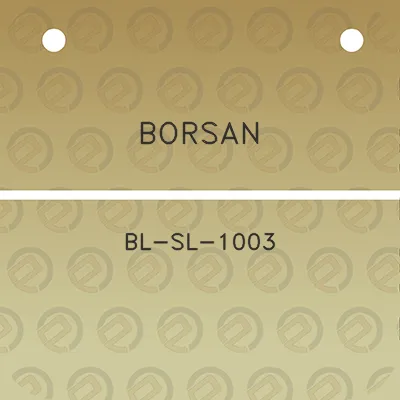 borsan-bl-sl-1003