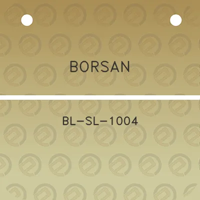 borsan-bl-sl-1004