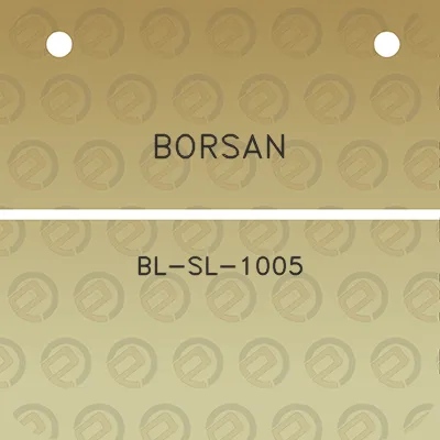 borsan-bl-sl-1005