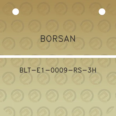 borsan-blt-e1-0009-rs-3h