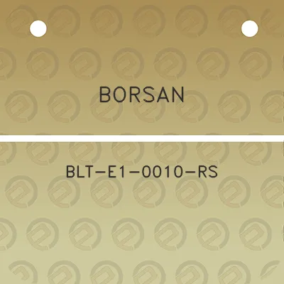 borsan-blt-e1-0010-rs