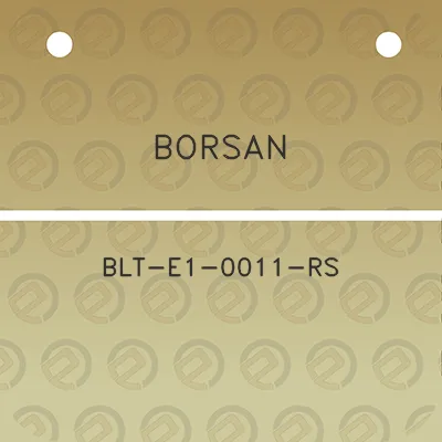 borsan-blt-e1-0011-rs