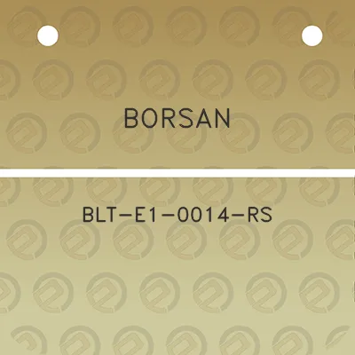 borsan-blt-e1-0014-rs