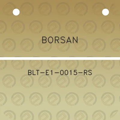 borsan-blt-e1-0015-rs