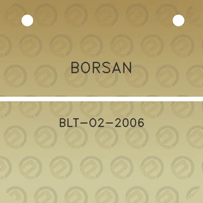 borsan-blt-o2-2006