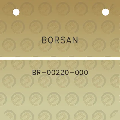 borsan-br-00220-000