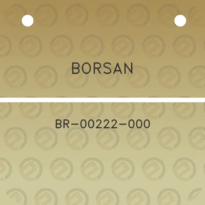 borsan-br-00222-000