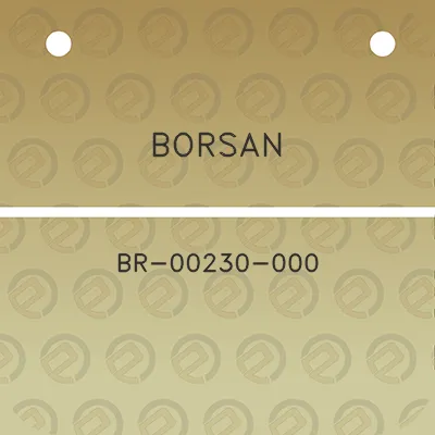 borsan-br-00230-000