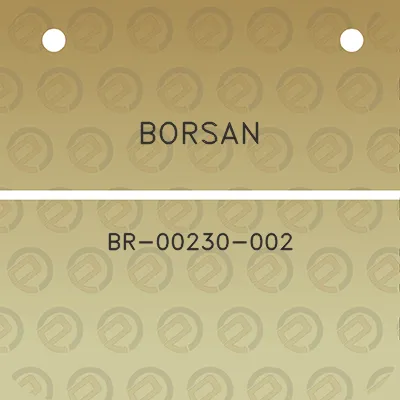 borsan-br-00230-002