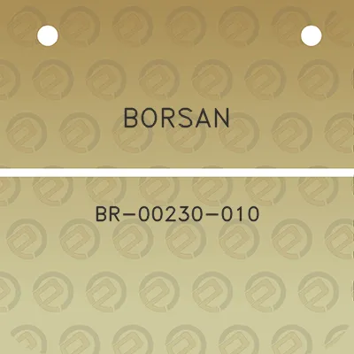 borsan-br-00230-010